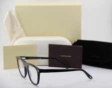 NEW TOM FORD TF 5895-B ECO 001 BLACK GOLD AUTHENTIC FRAMES EYEGLASSES 51-23
