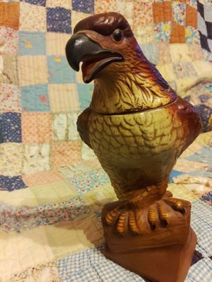 1975 Vintage Especial Gavilan Tequila Hawk Decanter