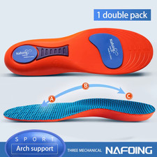 Sport Insoles for Shoes Sole Shock Absorption Deodorant Breathable Cushion