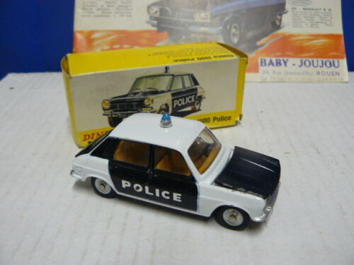 DINKY TOYS  ANCIEN  VOITURE SIMCA 1100 POLICE  référence 1450 MADE IN SPAIN - Photo 1/1