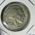 1936-S Buffalo Nickel VF+ "MostlyFull Horn" 1.59