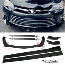For Toyota Camry Front Bumper Lip Spoiler86.6 Side Skirt Body Kit