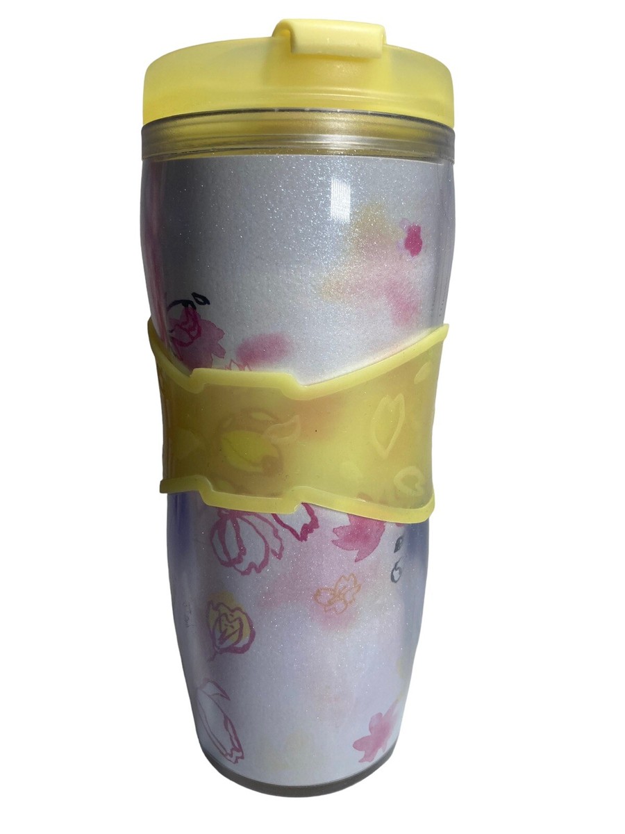 羽田空港と桜コラボ スターバックス 2015限定品 Starbucks Tumbler Japan Pink Cherry Blossom Yellow 2015 Coffee