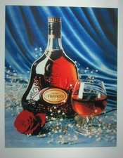 Hennessey Cognac 8 x 10 inch Back-Lit Lenticular 3-D Picture Great 3-D!