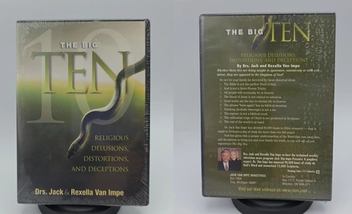 DVD The Big Ten - Jack Van Impe - Déceptions religieuses, faux enseignements - SCELLÉ