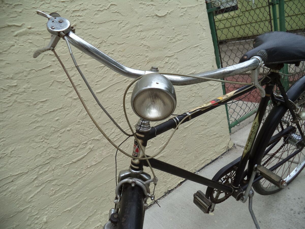 VINTAGE JC HIGGINS Bicycle HNL 3 Speed w/Bicycle Generator w VINTAGE JC HIGGINS Bicycle HNL 3 Speed w/Bicycle Generator w