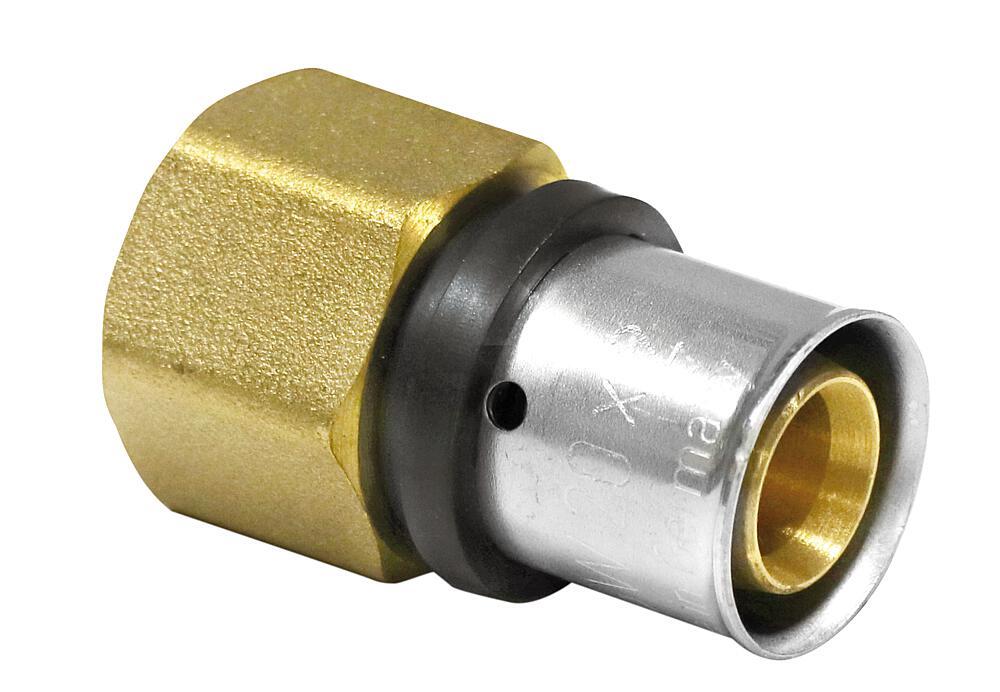 BOOPARTS Pressfitting Reduzierkupplung 20-16 – TH-Kontur – 4 Stück – Für Mehrschichtverbundrohr, Sanitärinstallation