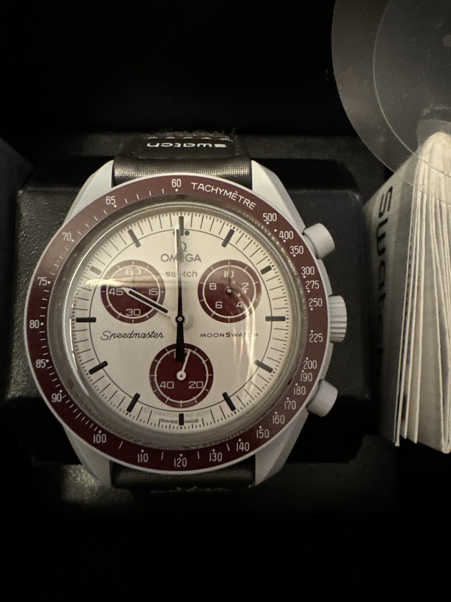 OMEGA x Swatch MoonSwatch Mission To PLUTO Watch - SO33M101 (Brand