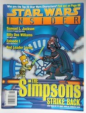 Star Wars Billy Dee Williams Simpsons Samuel L Jackson Insider Magazine #38
