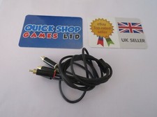 MICROSOFT XBOX 360 E OFFICIAL COMPOSITE AV CABLE CONSOLE TV LEAD WIRE