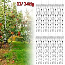 12-24er Set Windspirale Vogelabwehr Reflektierend Vogelschreck Spirale Windspiel