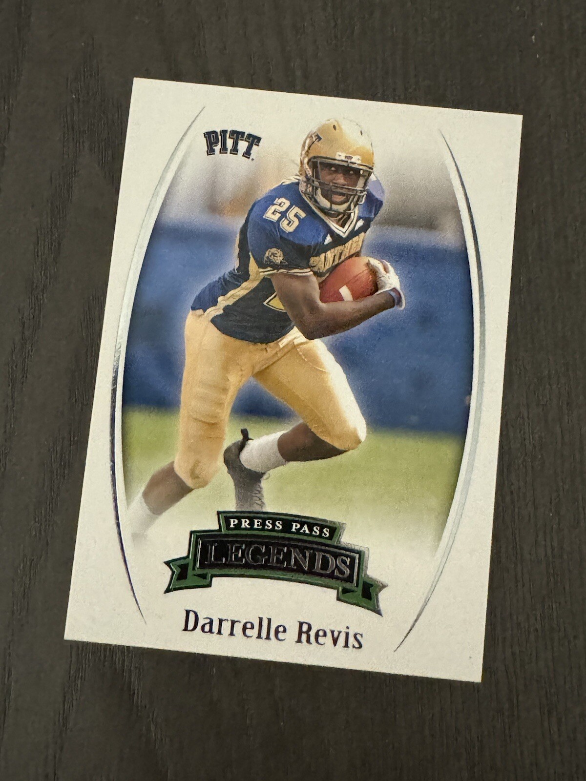Darrelle Revis Press Pass Legends #51 Base