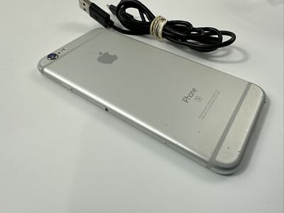 Apple iPhone 6s - 64GB - Silver A1633 (CDMA + GSM) Cell Smart