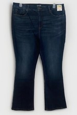 Size 18W-Terra  Sky Women  s-High Rise Bootcut-Dark Wash-Stretch-Plus-Jeans-NWT