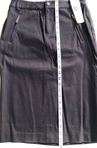 Lauren Ralph Lauren Bleistiftrock 2 schokobraun Stretch gerade knielang - Bild 7 von 9