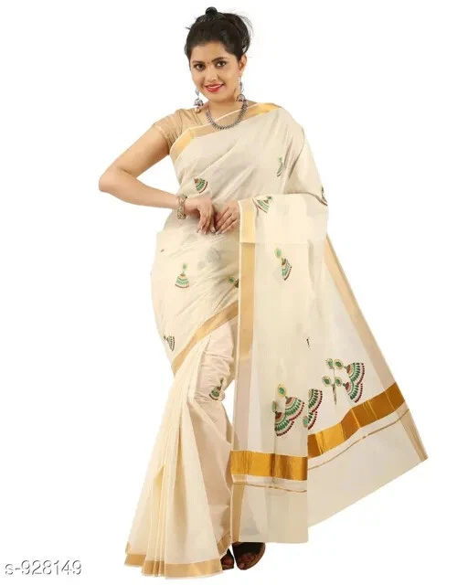 Jhumka design best sale saree
