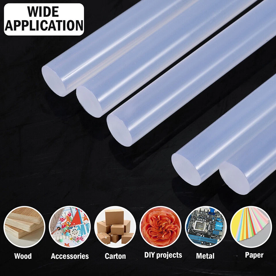 12/48 шт. 7x200 мм термоклеящиеся клеевые палочки для ремонта вмятин в автомобиле - Изображение 3 из 4