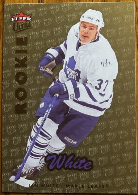 2006-07 Fleer Ultra Gold Medallion Ian White RC #228 Toronto Maple Leafs