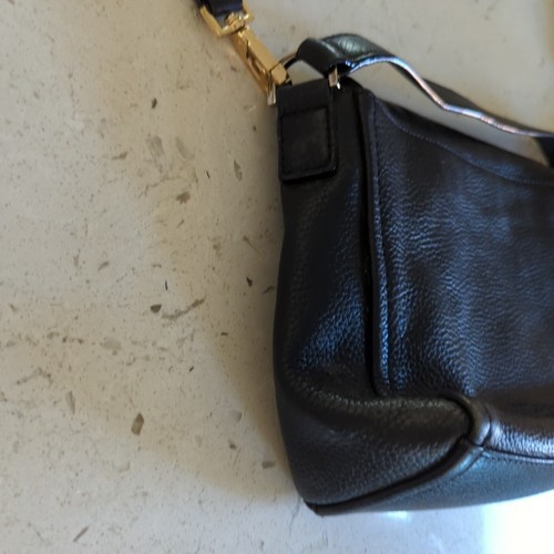 Kate Spade Small Pebbled Leather Crossbody Bag Black - Picture 8 of 11