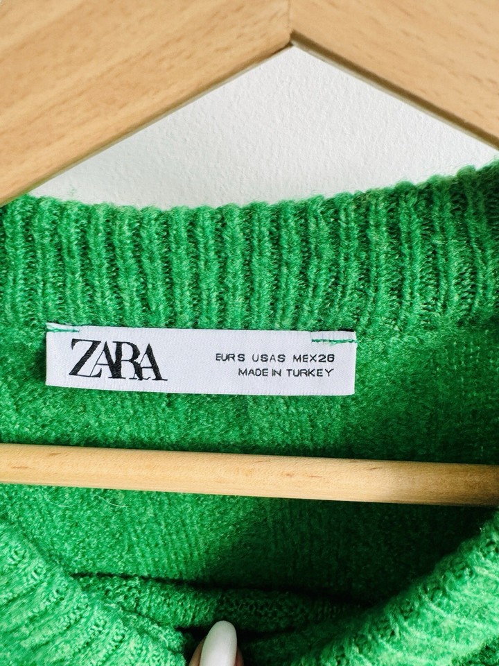 Zara Knitted Jumper Dress eBay