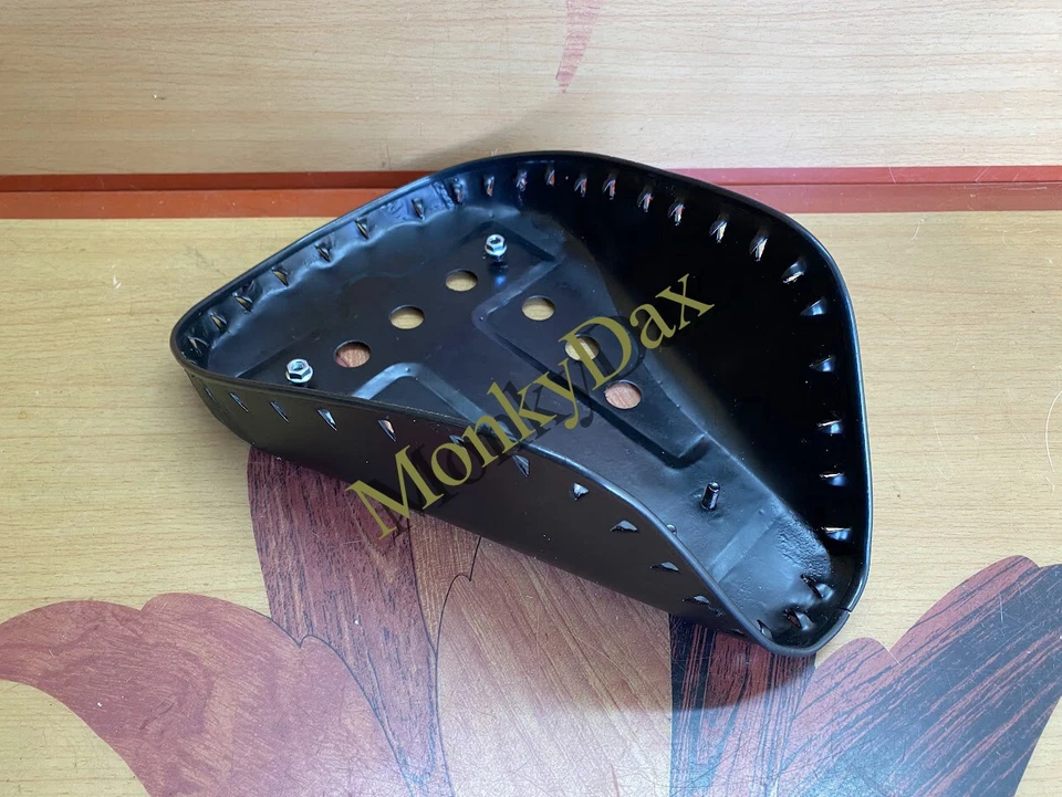 Honda Mini Trail QA50 1970-1972 asiento panorámico. Monkey Bike QA 50 K0 Sillín Base Metal Foto 3 de 4