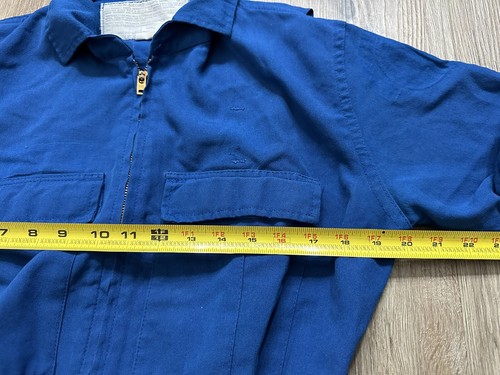 Vintage 100% Nomex III Flame Resistant Safety Coveralls Jumpsuit Size 40 USA - Picture 11 of 11