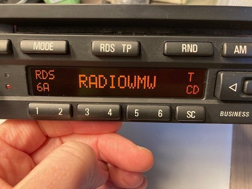 BMW BLUETOOTH BUSINESS CD RDS RADIO CD23 FSE E36 E38 E34 E30 E31 Z3 E28 M3 3er - Bild 8 von 10