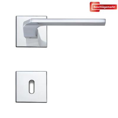 Linea Cali Giro Zincral Türdrücker Rosettengarnitur chrom BB Türgriff
