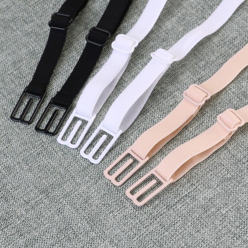 3 Paia Porta Cinghia per Sport Antiscivolo Nero Colore Pelle Bianco - Foto 6 di 9