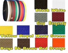 2" Nylon/Poly Strap Webbing Many Colors to Choose From-By the Yard