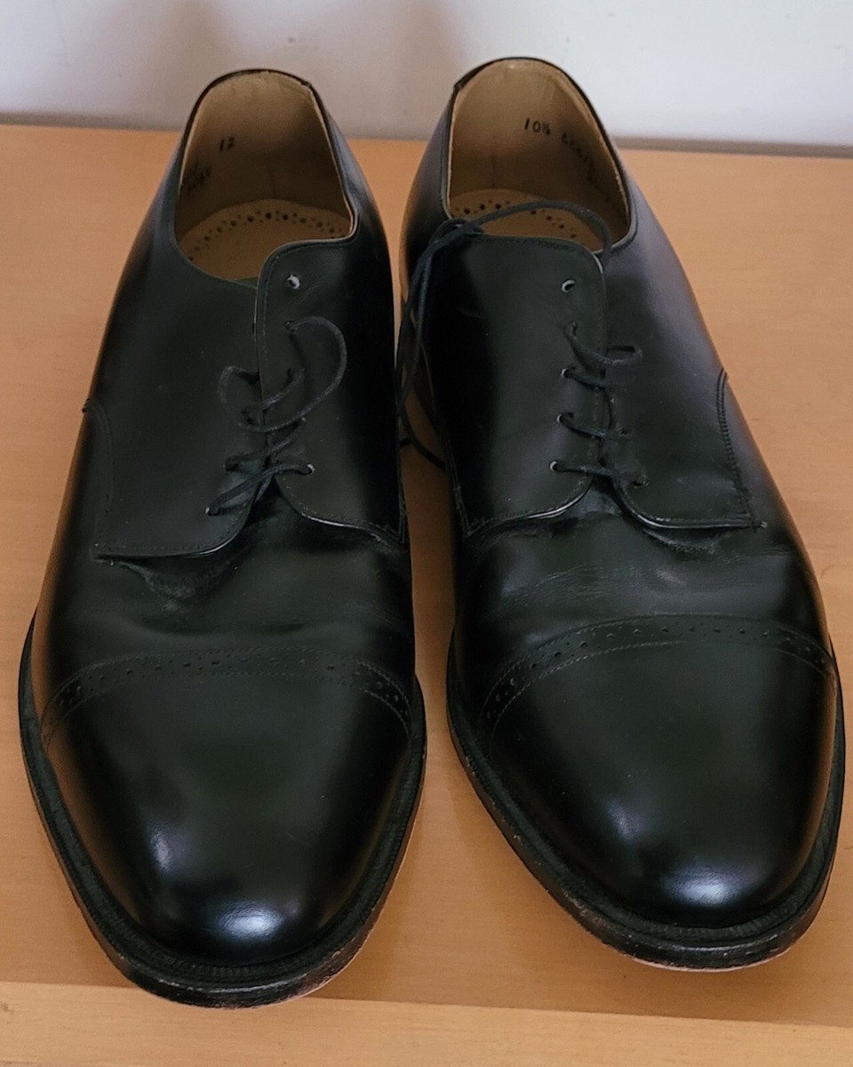 Johnston Murphy Aristocraft Men Black Leather Derby Oxford  display picture 1