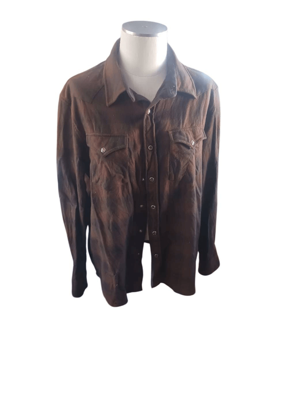 Pendleton wool Plaid button down large canyon - image 1