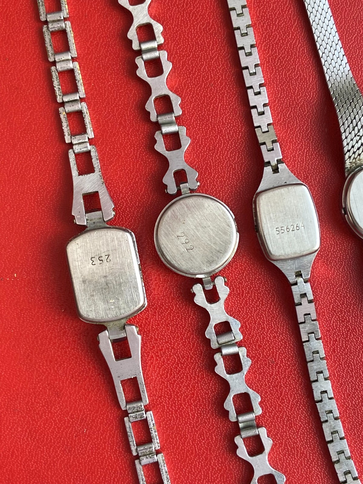 Watch Parts Steampunk Art Vintage Watch Ladies Bracelets set 5 pc.