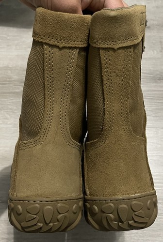 Rocky Mens Size 9 Coyote Brown Leather S2V Tactical PTFE Military Boots RKC050 - Picture 6 of 13