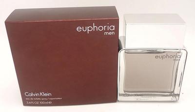 CALVIN KLEIN EUPHORIA  FOR MEN EAU DE TOILETTE 3.4 FL.OZ/100 mL