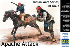 Master Box - Indian Wars - Apache Attack 1:35