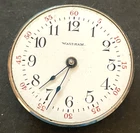 Antique 1904 Waltham Ruby Model 1898 Pocket Watch Movement Parts 6/0s 17j USA