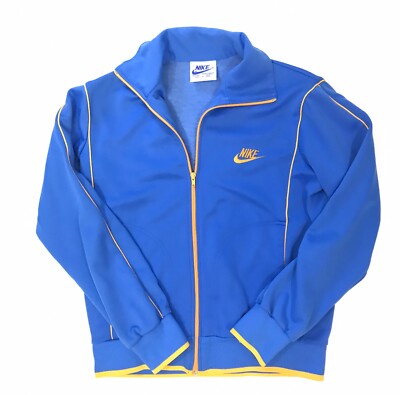 Vintage Men's Nike Jacket Medium White Tag Made In Taiwan Zip