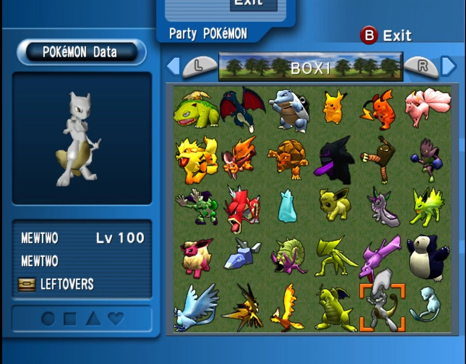 Pokemon Colosseum Save File Memory Card Shiny Max Lv 100 Game Unlocked GameCube - Image 2 of 4