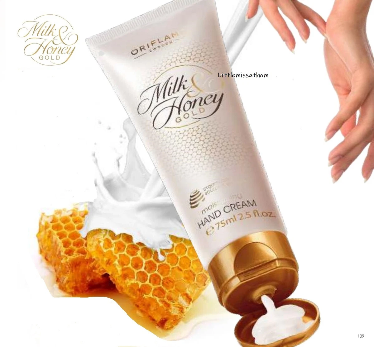 Oriflame honey 2024 and milk cream