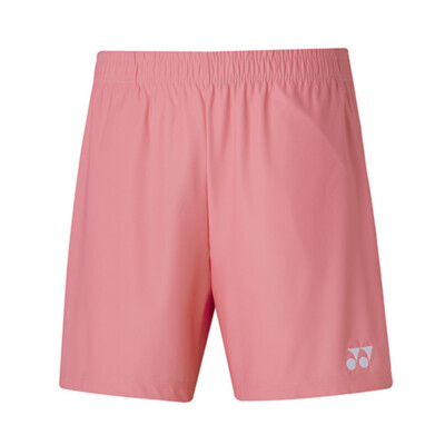 Yonex Men's Badminton Woven Pants Shorts Pink Racket Racquet NWT 219PH001M