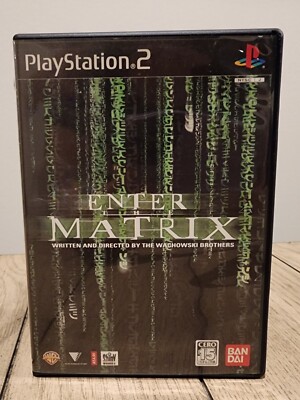 Enter the Matrix Sony PlayStation 2 PS2 Japan Import US Seller