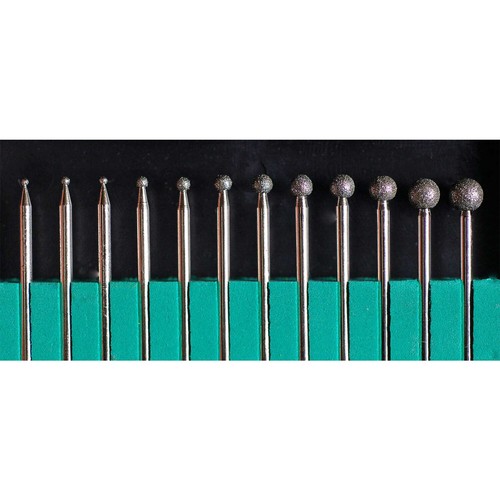 Jingling Diamant-Kugelfräser 2,5 Mm – Für Schleifen & Polieren | Schaft 2,35 Mm | Körnung 120