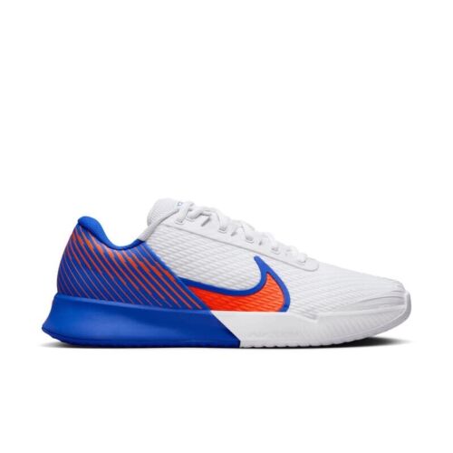 Men Nike Air Zoom Vapor Pro 2 Tennis Shoes Size 12 White Blue Orange DR6191 106 - Picture 13 of 24