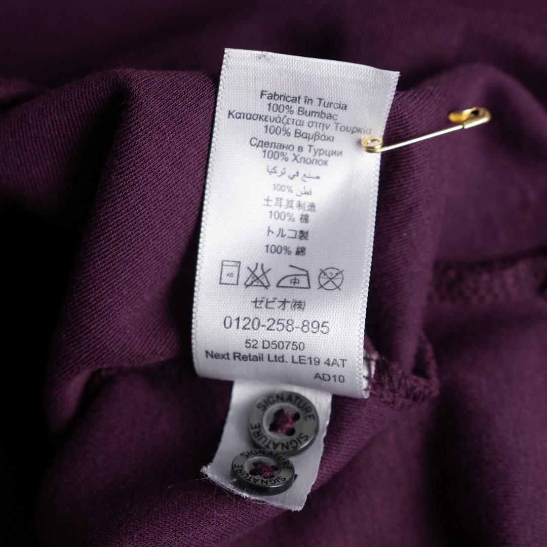 Next Signature Purple Size M Shirt Pre-Owned image 8