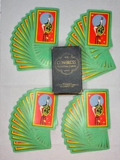Congress 606 Lady Bubbles 52 Playing Cards RARE Mollie Macmillan USPCC Art Deco