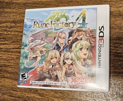 Rune Factory 4 Nintendo 3DS Game