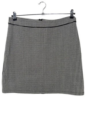 ZERO High Waist Rock Damen Rock Gr. DE 38 schwarz-weiß Casual-Look