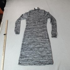 Velvet Torch Dress Womens Large Gray Long Sleeve Whimsigoth Fairygrunge Y2K New