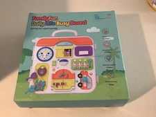 Family Fun Daily Life Busy Board Set new in box